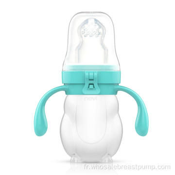 Tétine portable en silicone souple pour sac de morsure de bébé